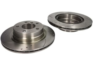 Set 2 discuri de frana, 2pcs, SPEEDMAX, Ventilate, Cut-Perforat, spate ; Stanga/Dreapta, outer diameter 300 mm, thickness 20 mm, compatibil: BMW 1 (E81), 1 (E87), 3 (E90), 3 (E91) 1.6-3.0 06.04-03.16