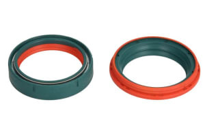 Set complet de garnituri de ulei si praf pentru suspensia față Showa 45 SHOWA (cantitate pe pachet: 2 buc Dual Compound; for one shin) compatibil: HONDA CBR, CR, CRM, GL 125-1500 1989-2014