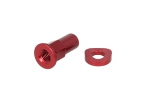 Tyre holder bolt (colour red)