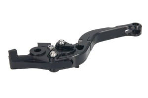 Maneta frana 4RIDE culoare: negru, non-breakable; short adjusted compatibil: KAWASAKI ER-6F, ER-6N, KLE 650 2009-2016