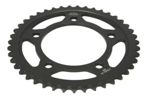 Pinion spate oțel, tip lanț: 50 (530), număr dinți: 43 (negru), compatibil: HONDA CB, CBF, CBR, VTR 600-1300 1990-2018