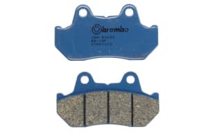 Plăcuțe de frână față/spate, utilizare: route, material: carbon / ceramic-10, 49x89,9x11mm compatibil: HONDA CB, CBR, CBX, CMX, CX, FT, GL, NS, VF, VT, XBR, XL, XLV 400-1500 1981-2000