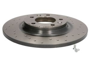 Disc de frana, BREMBO Xtra, 1pcs, Perforat, spate ; Stanga/Dreapta, outer diameter 290 mm, thickness 12 mm, compatibil: CITROEN C5 III; PEUGEOT 407, 407/KOMBI, 508 I, 508/KOMBI, 607, RCZ 1.6-3.0D 02.00-