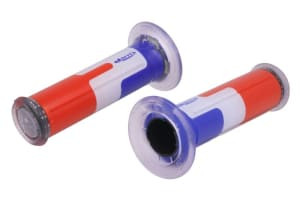 Manson ghidon diametru 22; 24mm lungime 120mm Road colour: blue/red/white, Harri's (2 pcs.)