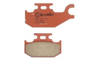 Plăcuțe de frână față/spate, utilizare: offroad, material: sinter-SD, 40,7x62x9,5mm compatibil: BOMBARDIER DS, OUTL., QUEST; CANNONDALE BLAZE, CANNIBAL, FX, GLAMIS, MOTO, SPEED; SUZUKI LT-A, LT-F 330-700
