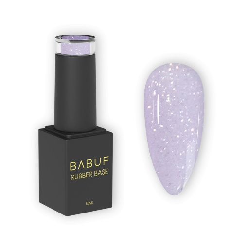 Bază Rubber BABUF Dusty Diamond RBG1 15ml | Autonivelantă & Rezistentă