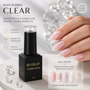 Baza Rubber | Clear | RB0 | 15ml - Img 5