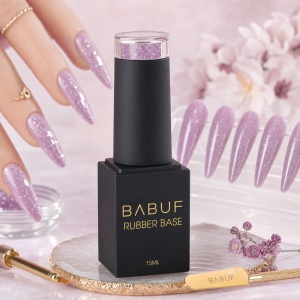 Baza Rubber | Diva Lila | RBG18 | 15ml - Img 3