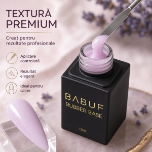 Baza Rubber | Lavanda Soft | RB4 | 15ml - Img 4