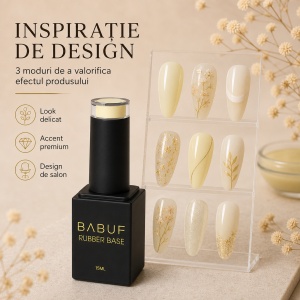 Baza Rubber | Lemon Souffle | RB31 | 15ml - Img 6