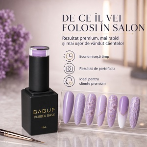 Baza Rubber | Magic Lilac | RBP2 | 15ml - Img 7