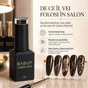 Baza Rubber | Mocha Secret | RBG20 | 15ml - Img 7