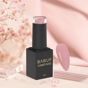 Baza Rubber | Nude Catifelat | RB34 | 15ml - Img 2