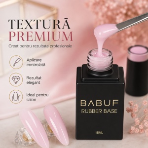 Baza Rubber | Rose Candy | RB25 | 15ml - Img 4