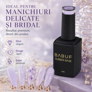 Baza Rubber | Soft Twilight | RBG9 | 15ml - Img 5