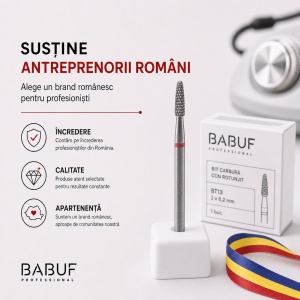 Capat Freza / Bit, Carbit | Fin | Con Rotunjit | BT13 | 2x8.2 mm - Img 8
