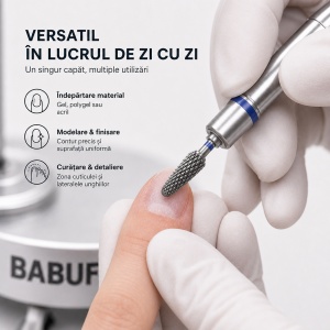 Capat Freza / Bit, Carbit | Mediu | Con Rotunjit | BT7 | 6x14.5 mm - Img 6