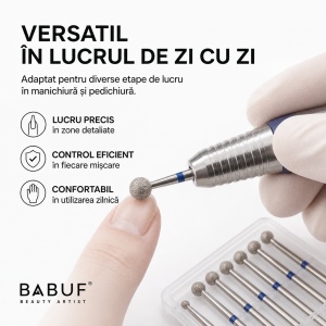 Capat Freza / Bit, Diamantat | Mediu | Biluta | BT1 | 5x5 mm - Img 6