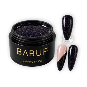 Gel de Constructie Autonivelant | Black Stardust | BGG8 | 30g
