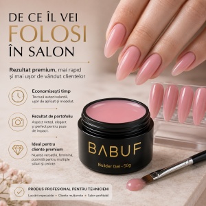 Gel de Constructie Autonivelant | Cover Blush | BG14 | 50g - Img 7