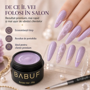 Gel de Constructie Autonivelant | Lilac Glow | BGG4 | 30g - Img 7