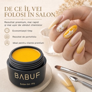 Gel de Constructie Autonivelant | Mango Yellow | BG17 | 50g - Img 7
