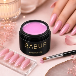 Gel de Constructie Autonivelant | Milky Pink | BG4 | 50g - Img 3