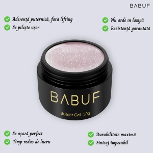 Gel de Constructie Autonivelant | Pearl Blush Glow | BGG10 | 50g - Img 2