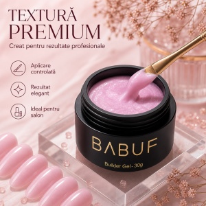 Gel de Constructie Autonivelant | Pink Glaze | BGP8 | 30g - Img 4