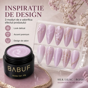Gel de Constructie Autonivelant | Silk Lilac | BGP14 | 30g - Img 6