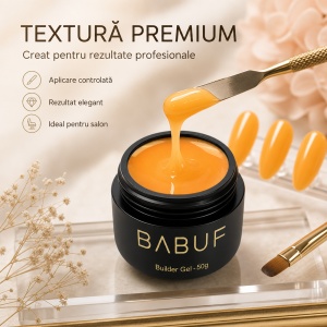 Gel de Constructie Autonivelant Smart | Galben Mango | SBG11 | 50g - Img 4