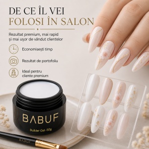 Gel de Constructie Autonivelant Smart | Milky Cloud | SBG1 | 50g - Img 7