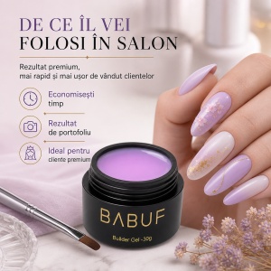 Gel de Constructie Autonivelant Smart | Milky Violet | SBG2 | 30g - Img 7