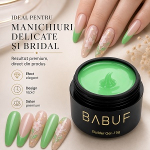 Gel de Constructie Autonivelant Smart | Verde Mojito | SBG7 | 15g - Img 5