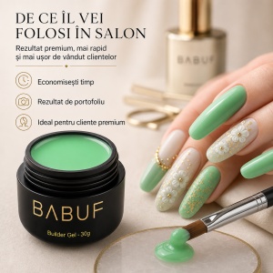 Gel de Constructie Autonivelant Smart | Verde Mojito | SBG7 | 30g - Img 7