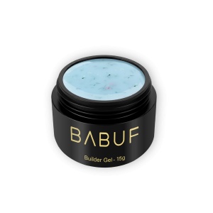 Gel de Constructie Flori Uscate | Milky Blue Petals | BGFU5 | 15g