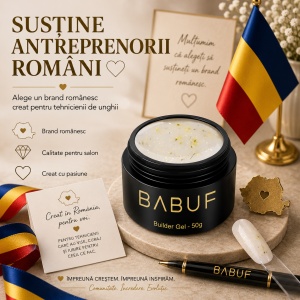 Gel de Constructie Flori Uscate | Milky Yellow Petals | BGFU9 | 50g - Img 8