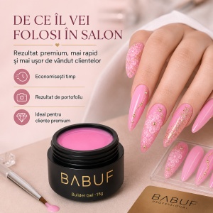 Gel de Constructie Fosforescent | Barbie Fosforescent | FBG3 | 15g - Img 7