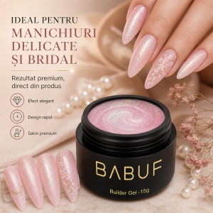 Gel de Constructie Mermaid | Coral Shimmer | MBG2 | 15g - Img 5