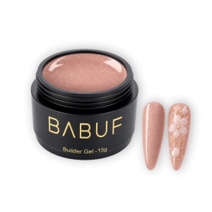 Gel de Constructie Reflectiv Autonivelant | Nude Sparkle | GBG11 | 15g