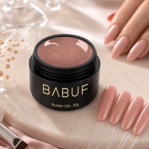Gel de Constructie Reflectiv Autonivelant | Nude Sparkle | GBG11 | 30g - Img 3