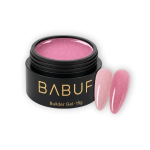 Gel de Constructie Reflectiv Autonivelant | Rose Shimmer | GBG15 | 15g