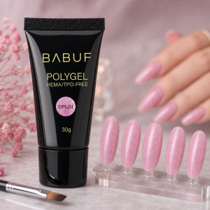 Polygel | Pink Sparkle | DPLG1 | 30g - Img 3