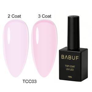 Top Coat | Baby Pink Top | TCC3 | 15ml