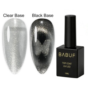 Top Coat Cat Eye | Argintiu Magnetic | TCE1 | 15ml