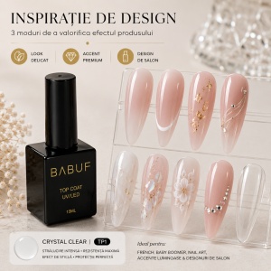 Top Coat | Crystal Clear | TP1 | 15ml - Img 6