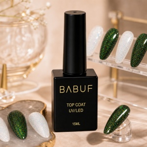 Top Coat | Emerald Flake Top | TCP3 | 15ml - Img 3