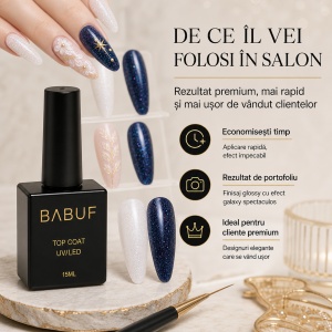 Top Coat | Galaxy Top | TCG1 | 15ml - Img 7