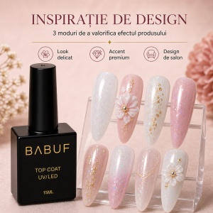 Top Coat | Iridescent Flakes Top | TCP7 | 15ml - Img 6