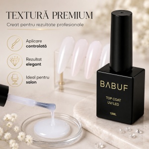 Top Coat | Milky White Top | TCC1 | 15ml - Img 4